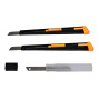 Minicutter set 2 buc metalic cu lama ingusta 9mm si rezerva