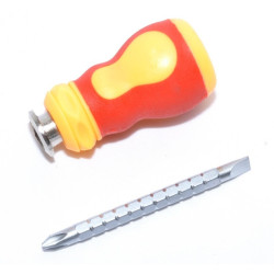Surubelnita mini 2 capete dreapta si stea crom-vanadium