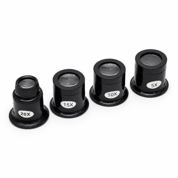 Lupa ceasornicar set 5 buc 5X 10X 15X 20X