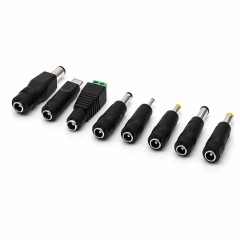Set 8 Mufe Alimentare Laptop Universale, Adaptoare DC si USB-C