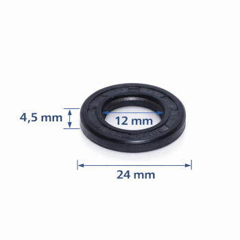 Simering 12x24x4,5 TC Pentru Etansare Pompe Si Masini Spalat