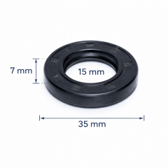 Simering 15x35x7 SC Pentru Etansare Pompe Si Masini Spalat
