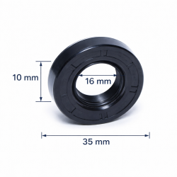 Simering 16x35x10 TC Pentru Etansare Pompe Si Masini Spalat