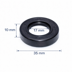 Simering 17x35x10 TC Pentru Etansare Pompe Si Masini Spalat