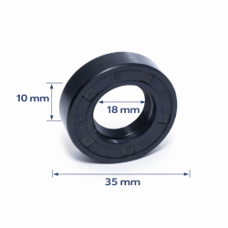 Simering 18x35x10 SC Pentru Etansare Pompe Si Masini Spalat