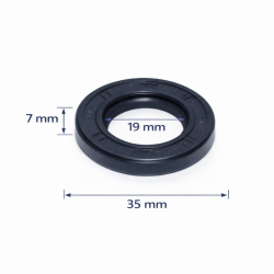 Simering 19x35x7 TC Pentru Etansare Pompe Si Masini Spalat
