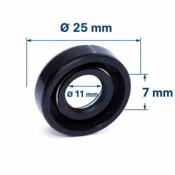 Simering 11x25x7 SC Fartec Pentru Etansare Pompe Si Masini Spalat