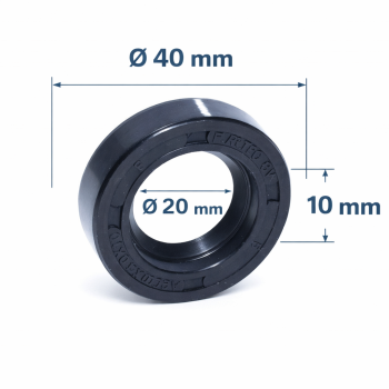 Simering 20x40x10 SC Fartec Pentru Etansare Pompe Si Utilaje