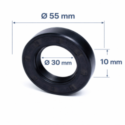 Simering 30x55x10 SC Pentru Etansare Pompe Si Masini Spalat