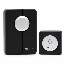 Sonerie fara fir X3, 38 melodii, raza 100m, 433.92MHz, neagra