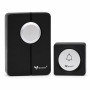 Sonerie fara fir X3, 38 melodii, raza 100m, 433.92MHz, neagra