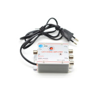 Amplificator semnal TV 3 cai cu reglaj fin 220V