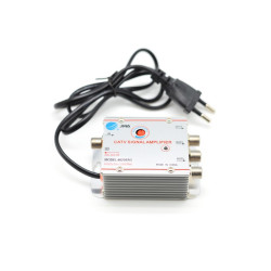 Amplificator semnal TV 3 cai cu reglaj fin 220V
