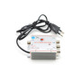 Amplificator semnal TV 3 cai cu reglaj fin 220V