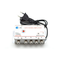 Amplificator semnal TV 8 cai pentru distributie CATV