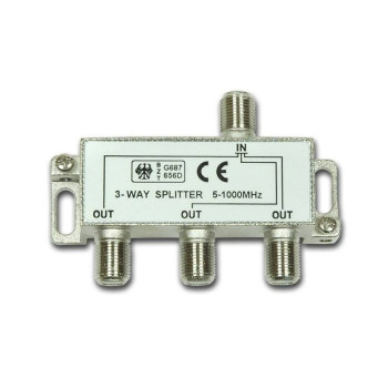 Splitter TV 3 cai 5-1000MHz pentru distributia semnalului
