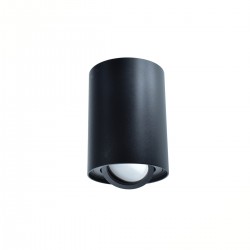 Spot aplicat tavan orientabil negru 9w 720 lm
