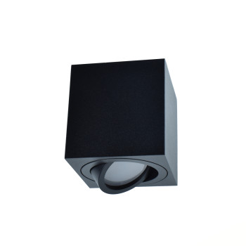Spot LED aplicat orientabil negru 9w 720 lm