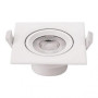 Spot LED patrat orientabil 10w 720 lm