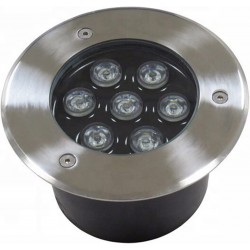Spot pardoseala exterior 9W IP65 lumina 720lm rezistenta