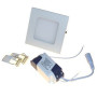 Spot led slim patrat 3W lumina calda sau rece pentru iluminat decorativ