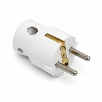 Stecher electric 16A 250V cu impamantare iesire laterala