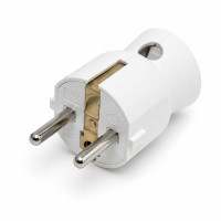 Stecher electric 16A 250V cu impamantare iesire laterala