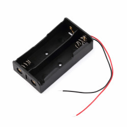 Suport acumulatori 18650 3.7V x2 cu conexiune sigura