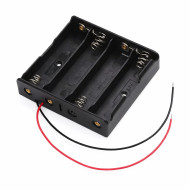 Suport acumulatori 18650 3.7V x4 pentru proiecte DIY