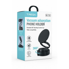 Suport telefon auto magnetic TREQA™, cu vacuum, model BC-T31