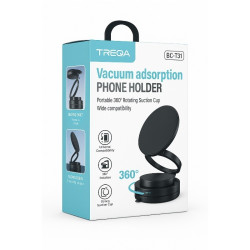 Suport telefon auto magnetic TREQA™, cu vacuum, model BC-T31