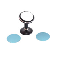 Suport magnetic telefon 2x360° cu prindere adeziva 3M