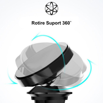 Suport magnetic telefon Air-vent cu prindere aerisire 360°