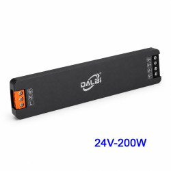 Sursa alimentare 24V 8A Ultra Slim 200W 13mm LED