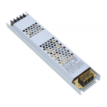 Sursa 24v 5a slim 120w aluminiu pentru banda LED interior