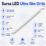 Sursa de Alimentare Ultra Slim 12V-72W / 6A