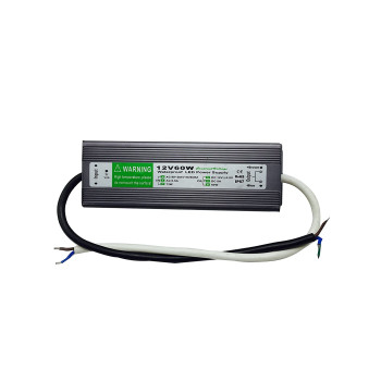 Alimentator 12V 5A IP67, 60W, exterior, rezistent la apa