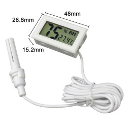Termometru Digital cu Umiditate -50˚C +70˚C