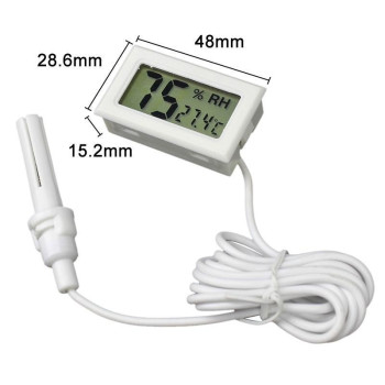 Termometru Digital cu Umiditate -50˚C +70˚C