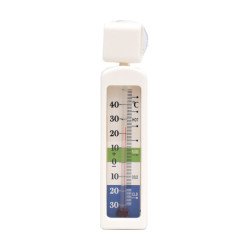 Termometru frigider congelator BX-103, -30°C–+40°C, cu ventuza, alb