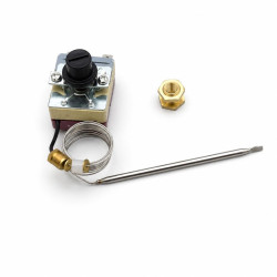 Termostat de Siguranta 120°C cu Capilar 250V 16A WHD-120EM