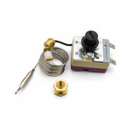 Termostat de siguranta 240°C cu capilar 250V 16A WHD-240EM