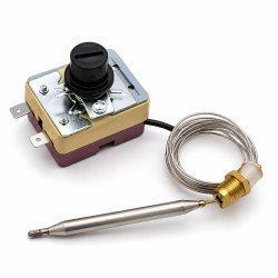 Termostat de siguranta 95°C cu capilar 250V 16A WHD-95EM