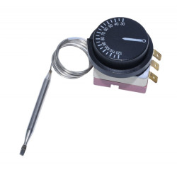 Termostat cuptor cu Sonda din Inox, Reglabil intre 30 si 120°C