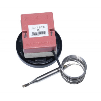 Termostat cuptor cu Sonda din Inox, Reglabil intre 30 si 190°C