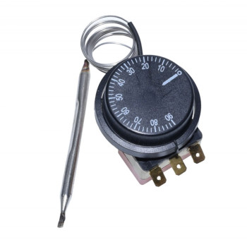Termostat cuptor cu reglaj de temperatura intre 30 si 90°C, cu sonda inox