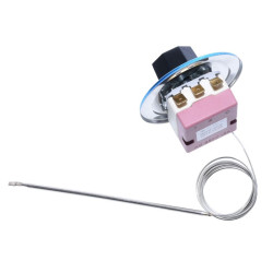Termostat Cuptor Reglabil 50-320°C cu Sonda Metalica din Inox