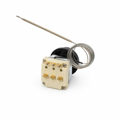 Termostat cuptor electric trifazic 50-400°C cu capilar
