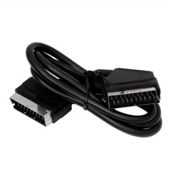 Cablu Scart-Scart 1,5m pentru transmisie audio video