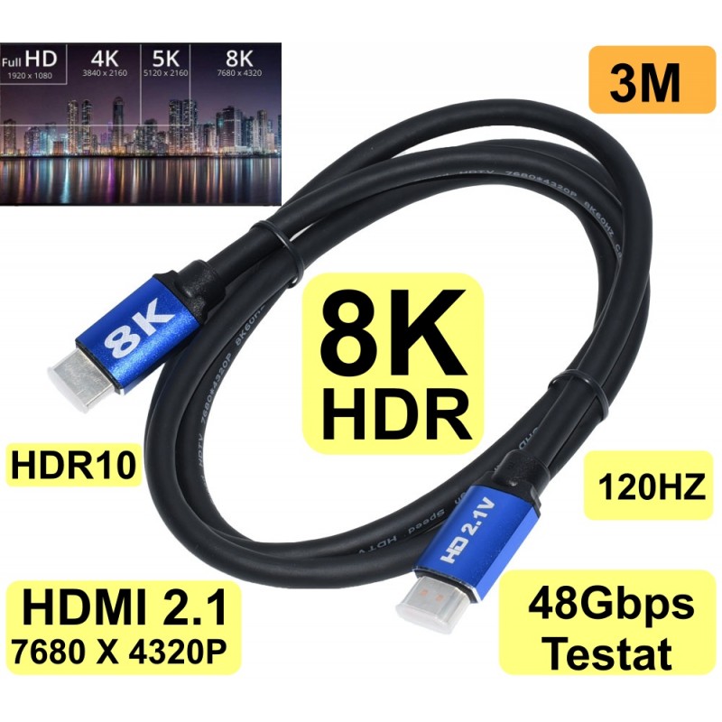 cablu hdmi 2.1